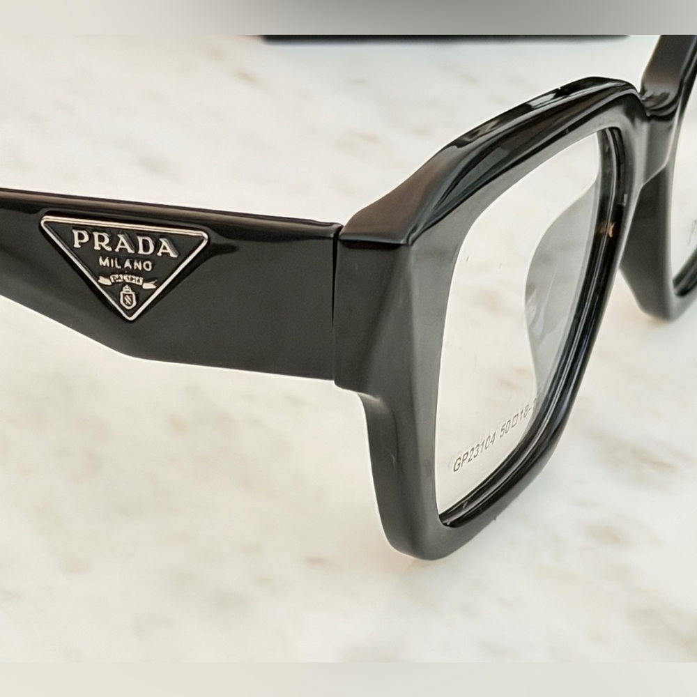 Black Thick Frame Square Glasses –c o p y